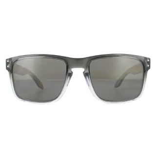Oakley Lunettes De Soleil Holbrook Oo9102-O2 Encre Sombre Font Fade Prizm Noir Polarisé