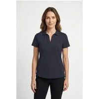 Killtec Funktionsshirt KOS 21 WMN TSHRT mit femininer Ausschnitt mit Kragen, atmungsaktives Stretchmaterial
