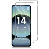 MSM Displayschutzglas 2X Schutzglas für Xiaomi Redmi Note 14 4G / 5G Panzerfolie 9H
