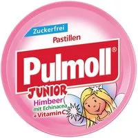 Pulmoll Süßigkeit, Pulmoll Junior Halsfee Himbeere OZ