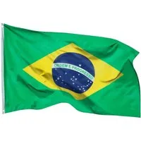 PHENO FLAGS Flagge Brasilien Flagge 90 x 150 cm Brasilianische Fahne Nationalfahne (Hissflagge für Fahnenmast), Inkl. 2 Messing Ösen
