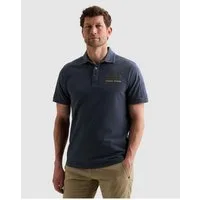 PME LEGEND Poloshirt Aufgesetzte Ärmeltasche mit Marken- Label