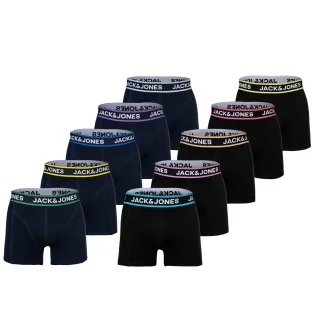 Jack & Jones Jaclimes Solid Trunks 10er-Pack Boxershorts