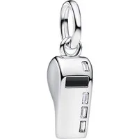 Pandora Charm-Einhänger 794713C01, Pfeife, Schiedsrichter, Zirkonia