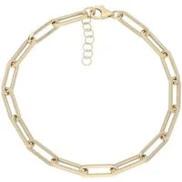 Firetti Charm-Armband Schmuck Geschenk Gold 585, Goldarmband Kettenglieder
