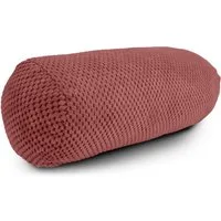 Amilian Nackenrolle 15x40 cm Nackenrollenbezug & Bettrolle - weiche Kissenrolle XXL, Kissen mit Bezug, Bettrolle mit abnehmbarem Bezug, abnehmbar, formstabil, waschbar 30°C