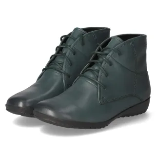 Josef Seibel Schnürstiefeletten NALY 09 - Gr. 37 - Grün - Glattleder
