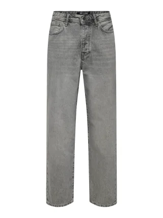 ONLY&SONS - ONSFADE LOOSE MG 2332 TAI DNM NOOS Medium Grey Denim - Gr. - 32