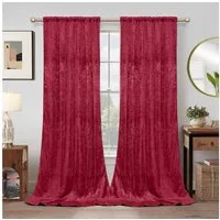 BTTO V&G Vorhang Gardinen Blickdicht Vorhang Samt Velvet Kräuselband (2 St), blickdicht, Vorhang Wohnzimmer
