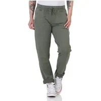 CLEO STYLE Jogger Pants Damen Jogginghose 814136 34-38 Olive