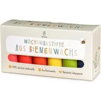 Ehrenkind Wachsmalstift aus Bienenwachs, 100% natürlich Buntstifte, (12-tlg), Malstifte ab 1 Jahr