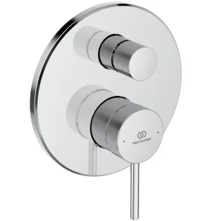 Ideal Standard Unterputz-Badearmatur Ceraline Nuovo DIN EN 1717 (DVGW), Chrom, A8567AA A8567AA