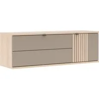 Innostyle Hängeschuhschrank PISA Hängeschuhschrank (1-St) Soft Close, AB- Kante, 1 Klappe, 4 Fächer