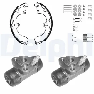 Delphi Bremsbacken hinten Toyota Corolla E10 E11 1062