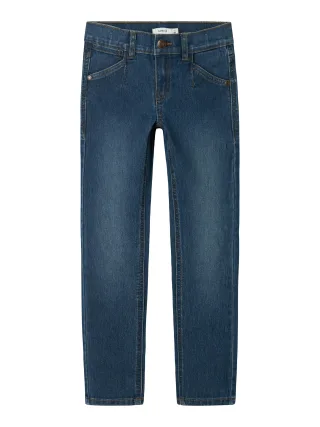 NAME IT - NKFSALLI SLIM JEANS 4291-IS TB dark blue denim - Gr. - 116