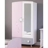 PREISBRECHER Drehtürenschrank Savannah 95 x 186,8 x 51,5 cm (B/H/T)