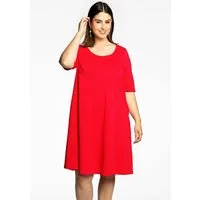 YOEK A-Linien-Kleid Damen Kleid Große Größen Bio-Baumwolle