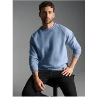Trigema Sweatshirt TRIGEMA Sweatshirt mit angerauter Innenseite