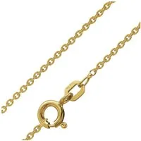 trendor Kette ohne Anhänger Ankerkette für Gold auf Silber 925 Ø 2,0 mm