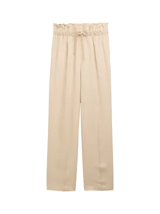 Denim Tom Tailor - Wide Leg Paperpag Hose - Gr. - L