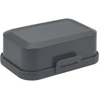 Engelland Butterdose Stapelbare Butter-/Käsedose, Kunststoff, (Vorteils-Set, 1-tlg., mit sicherem Klickverschluss), stapelbar, platzsparend, Ordnung im Kühlschrank, BPA-Frei, Mehrzweck