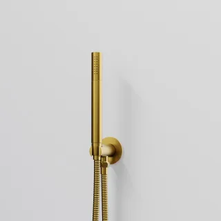 Steinberg Handbrausegarnitur mit integriertem Brauseanschlussbogen, brushed gold, 100 1670 BG 100 1670 BG