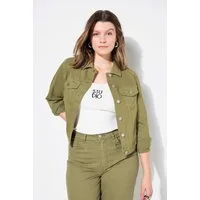 Studio Untold Kurzjacke Jeansjacke Regular Shape Twill 4 Taschen