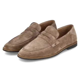 Copenhagen Shoes Loafer - Gr. 41 - Braun - Rauleder