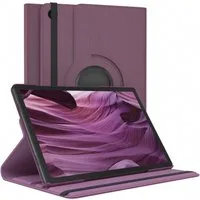 EAZY CASE Tablet-Hülle Rotation Case für Galaxy Tab A9 Plus Rotationcase 11 Zoll, Tablet-Hülle Bookstyle Case Fullcover Schutz Tasche Stehfunktion Lila