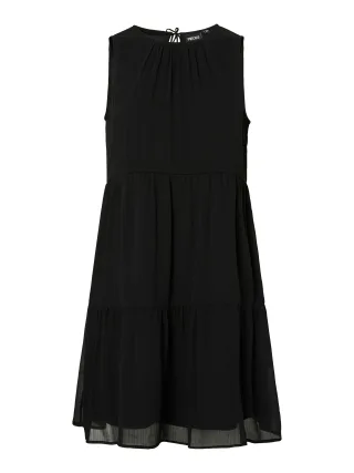 PIECES - PCCLARA SL DRESS WVN BC Black - Gr. - M