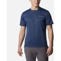 Columbia Funktionsshirt Kurzarm-Design, feuchtigkeitstransportierendes Gewebe, aus Polyester