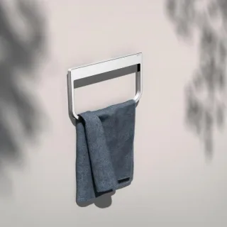 KEUCO Moll Handtuchring 12721010000 24 cm, geschlossen, schwenkbar, verchromt