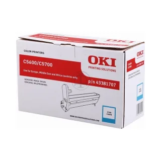 Original 43381707 OKI C5xxx OPC cyan 20.000Seiten