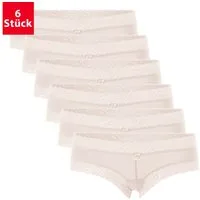 celodoro Panty Damen Hipster Panty mit Spitze (6er Pack) Dessous Slips