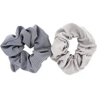 axy Haargummi XXL Scrunchie Haargummis Set, Doppelpack, 2-tlg., 2-Teiliges Scrunchies Haargummis Set, Damen Zopfgummi Haarteil Haarband Zopfhalter