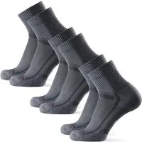 DANISH ENDURANCE Basicsocken Long Distance (3-Paar) rutschfeste Sportsocken, Ideal für Läufer, Anti-Blasen