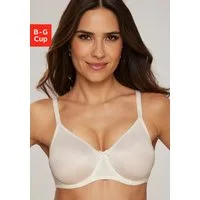 Nuance by Lascana Minimizer-BH mit Bügel und nahtlosen Cups aus schimmerndem Material, große Größen