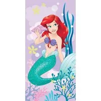Disney Badetuch Arielle die Meerjungfrau Duschtuch Größe: 70 x 140 cm 100% Baumwolle, (1-St), trocknergeeignet, 40 Grad waschbar
