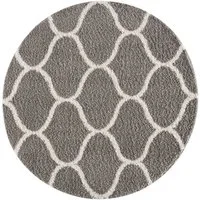 Sanat Hochflor-Teppich Madrid, auch in Rund erhältlich, rund, Höhe: 30 mm, Wohnzimmer, Langflor, Shaggy Teppich