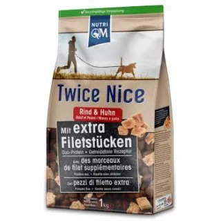 NutriQM Twice Nice Rind und Huhn 12 kg