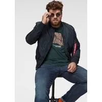 Alpha Industries Bomberjacke MA-1 TT Kunstfaser, slim fit