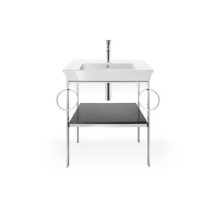 Duravit White Tulip Metallkonsole 684x450x760 mm - WT4546BH2H2 WT4546BH2H2