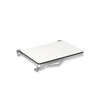Hewi System 900 Duschklappsitz 900.51.210XA 542 x 359 mm, rechteckig, matt geschliffen