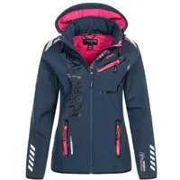 Geographical Norway Softshelljacke Damen Übergangsjacke Softshell Jacke Outdoor Regenjacke Herbst Winter