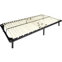 Lattenrost Lattenrost 80x200 6F NEU, i-flair, Kopfteil nicht verstellbar, Fußteil nicht verstellbar, Gästebett auf Füßen