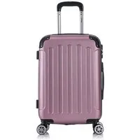 Flexot Hartschalen-Trolley F-2045 Kofferset, 360° Rollen, robuster Reisekoffer, Bordcase, 4 Rollen, Robuster und moderner Koffer mit vier 360° Rollen und Zahlenschloss