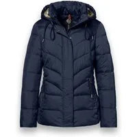 District Winterjacke Montana (mit Kapuze, gefüttert, wasserabweisend) navyblau Damen