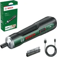 Bosch Home & Garden Akku-Schrauber PushDrive, 360 U/min, mit eingebauten Akku 3,6V/1,5Ah