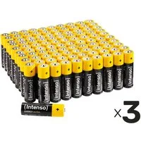 Intenso INTENSO Mignon-Batterie-Set Energy Ultra, AA LR06, Alkaline, 300 Stück Batterie