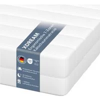 Kaltschaummatratze Punktelastische Matratze Pure, verschiedene Härtegrade - H2, H3 & H4, XDREAM, 11 cm hoch, allergikergeeignet, atmungsaktiv - unterschiedliche Größen